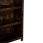 Mango Wood Walnut 75cm Tall Bookcase - In Stock