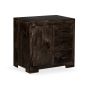 Mango Wood Walnut 80cm Sideboard - Due 23rd September