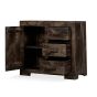 Mango Wood Walnut 80cm Sideboard - Due 23rd September