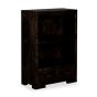 Mango Wood Walnut 85cm Bookcase - In Stock