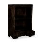 Mango Wood Walnut 85cm Bookcase - In Stock
