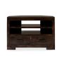Mango Wood Walnut 85cm Corner TV Unit