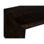 Mango Wood Walnut 85cm Open Coffee Table - In Stock