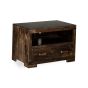 Mango Wood Walnut 85cm TV Unit - Due 30th November