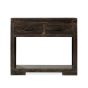Mango Wood Walnut 90cm Console Table