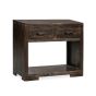 Mango Wood Walnut 90cm Console Table