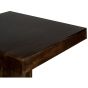 Mango Wood Walnut 90cm Cube Dining Table - Due 23rd September