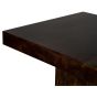 Mango Wood Walnut 90cm Cube Dining Table - Due 23rd September