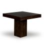 Mango Wood Walnut 90cm Cube Dining Table - Due 23rd September