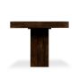 Mango Wood Walnut 90cm Cube Dining Table - Due 23rd September