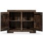 Mango Wood Walnut 90cm Sideboard - Due 7th September