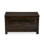 Mango Wood Walnut 92cm Blanket Box 