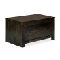 Mango Wood Walnut 92cm Blanket Box 