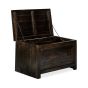 Mango Wood Walnut 92cm Blanket Box 