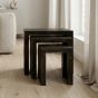 Mango Wood Walnut Chunky Nest - In Stock