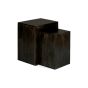 Mango Wood Walnut Cube Nest