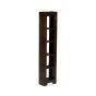 Mango Wood Walnut DVD/CD Storage Unit