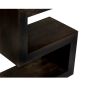 Mango Wood Walnut Side Table (S)