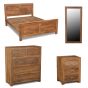 Cube Natural Super King Size Bedroom Set 7