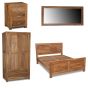Cube Natural King Size Bedroom Set 6