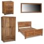 Cuba Natural Super King Size Bedroom Set 9