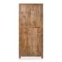 Oak Dakota Mango Wood 76cm 3 Drawer Bookcase