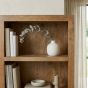 Oak Dakota Mango Wood 76cm 3 Drawer Bookcase