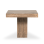 Oak Stain Dakota 120cm Cube Dining Table