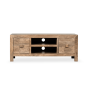 Oak Stain Dakota 125cm Media Unit