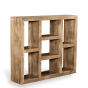 Oak Stain Dakota 131cm Multi Shelf