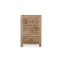 Oak Stain Dakota 50cm Chest of Drawers