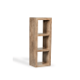 Oak Stain Dakota 50cm Triple Storage Cube