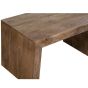 Oak Stain Dakota 85cm Open Coffee Table