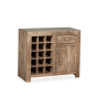 Oak Stain Dakota 89cm Wine Rack
