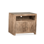 Oak Stain Dakota 90cm 2 Door Media Unit