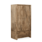 Oak Stain Dakota Double Wardrobe