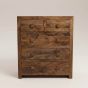 Oak Stain Dakota Mango Wood 100cm Drawers - In Stock