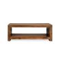 Oak Stain Dakota Mango Wood 110cm Open Coffee Table