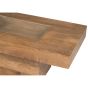Oak Stain Dakota Mango Wood 115cm Pebble Table