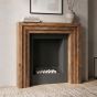 Oak Stain Dakota Mango Wood 118cm Fire Surround