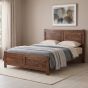 Oak Stain Dakota Mango Wood 5ft Bed (King Size)