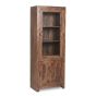 Oak Stain Dakota Mango Wood 67cm Display Unit - Due 11th September