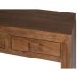 Oak Stain Dakota Mango Wood 80cm Console Table