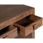 Oak Stain Dakota Mango Wood 80cm Console Table