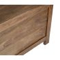 Oak Stain Dakota Mango Wood 92cm Blanket Box