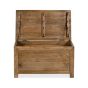 Oak Stain Dakota Mango Wood 92cm Blanket Box