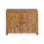 Oak Stain Dakota Mango Wood 96cm 2 Door Sideboard