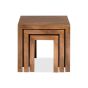 Oak Stain Dakota Mango Wood Chunky Nest