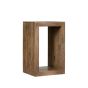 Oak Stain Dakota Rectangular Cube
