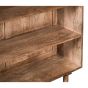 Oak Stain Scandi Mango 100cm Bookcase - In Stock